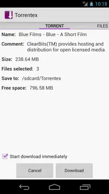 Torrentex android App screenshot 9