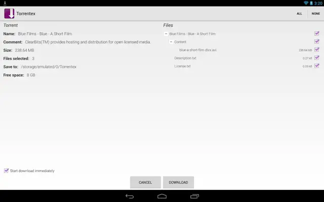 Torrentex android App screenshot 4